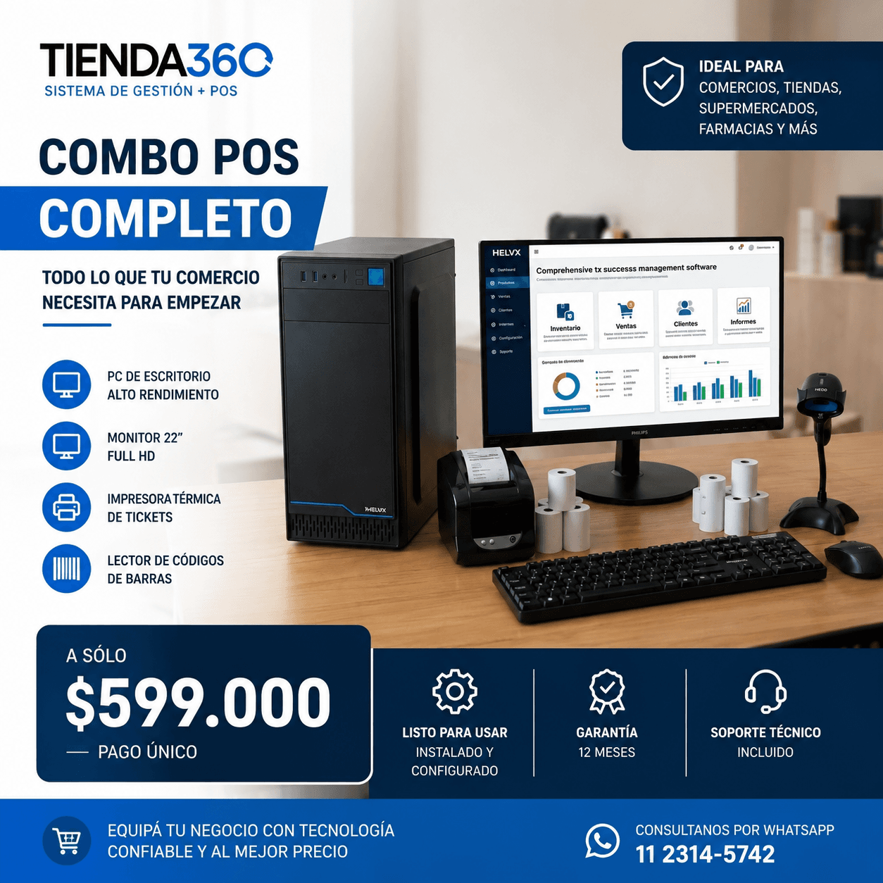 Combo inicial